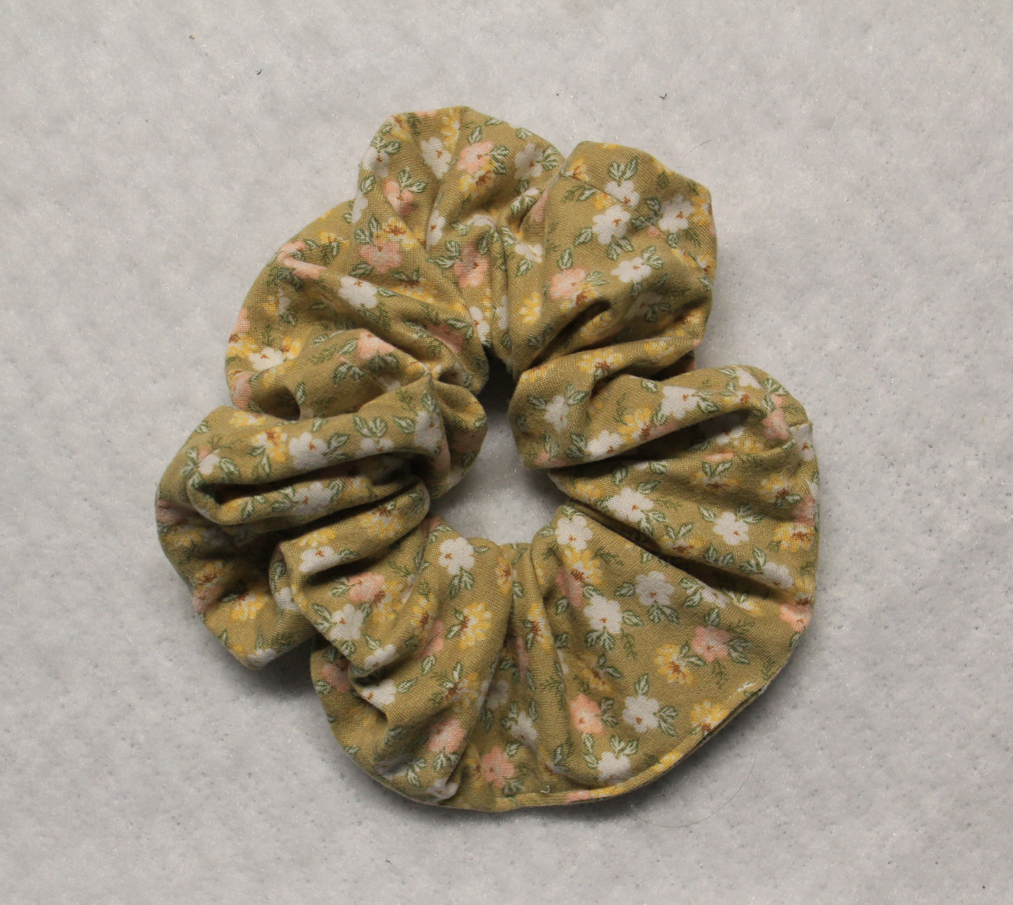 Vintage Floral Scrunchies