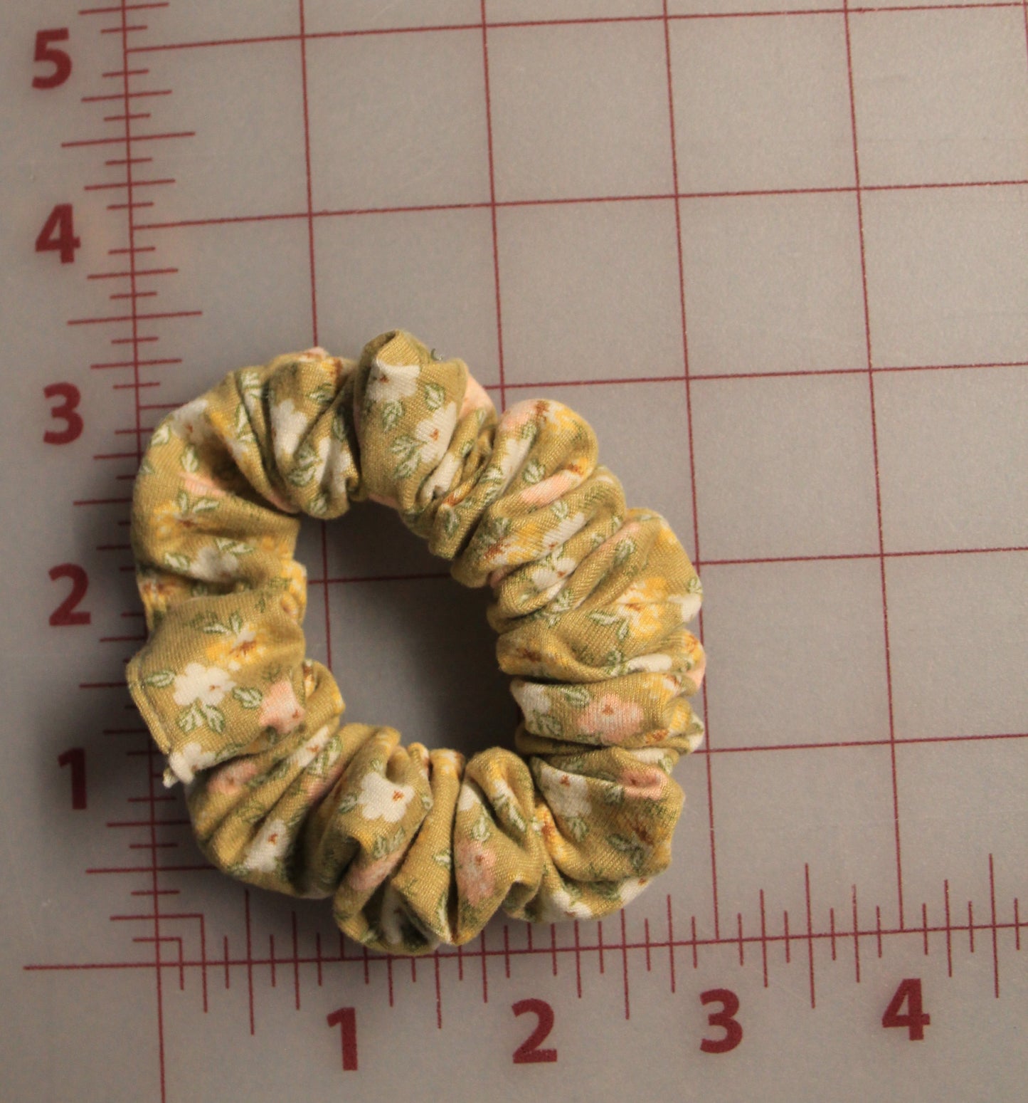 Vintage Floral Scrunchies